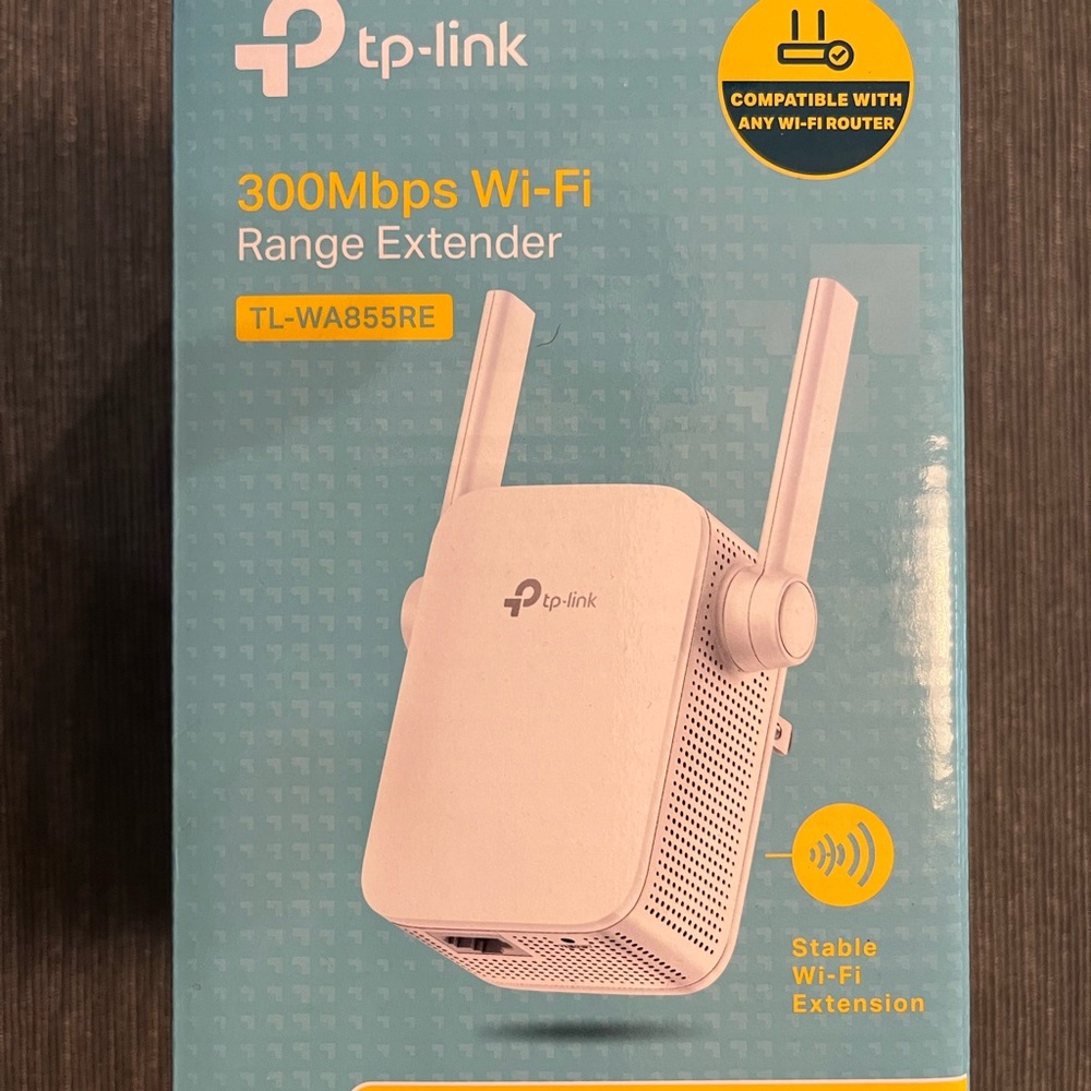 TP-Link 300Mbps Wi-Fi Range Extender #TL-WA855RE White